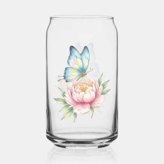 花 ガラス缶 (正面)