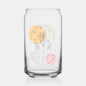 花 ガラス缶 (正面)