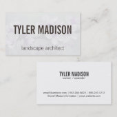 花 |ガーデン 名刺 (正面/裏面)