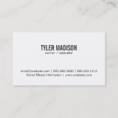 花 |ガーデン 名刺 (裏面)