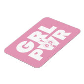 花：ガールパワー マグネット (左側)