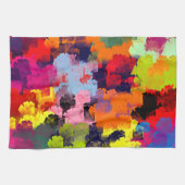 花 キッチンタオル (横)