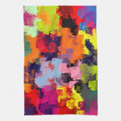 花 キッチンタオル (縦)