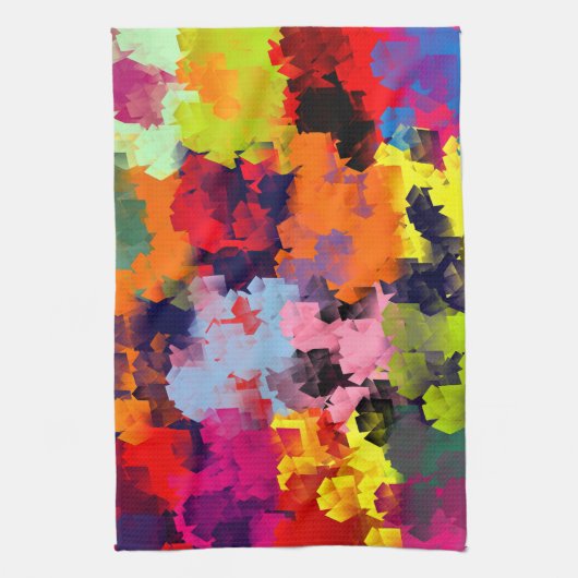 花 キッチンタオル (縦)