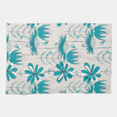 花 キッチンタオル (横)