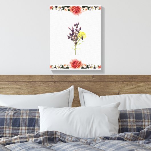 花 キャンバスプリント (インサイチュ (寝室))