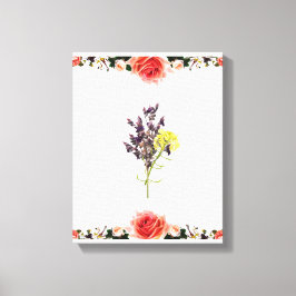 花 キャンバスプリント