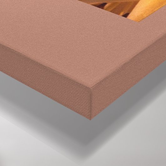 花 キャンバスプリント (コーナー (底面))