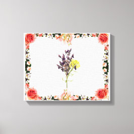 花 キャンバスプリント