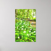 花 キャンバスプリント (正面)