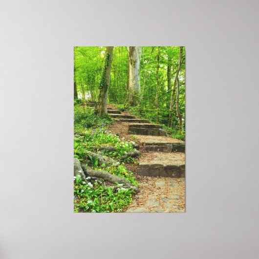 花 キャンバスプリント (正面)