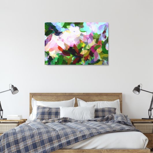 花 キャンバスプリント (インサイチュ (寝室))