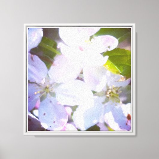 花 キャンバスプリント (正面)