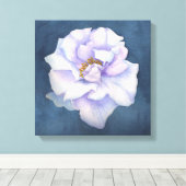 花 キャンバスプリント (インサイチュ (ウッドフロア))