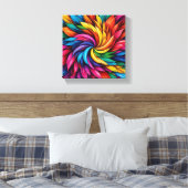 花 キャンバスプリント (インサイチュ (寝室))