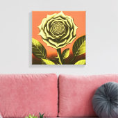 花 キャンバスプリント (インサイチュ (リビング))