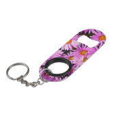 花 キーホルダー栓抜き (正面アングル)