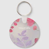 花 キーホルダー (裏面)