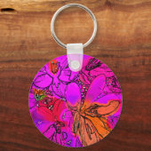 花 キーホルダー (正面)