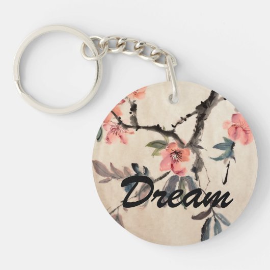 花 キーホルダー (正面)