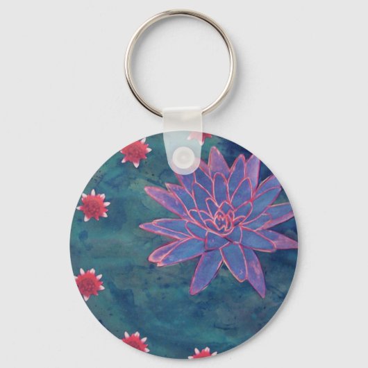 花 キーホルダー (正面)