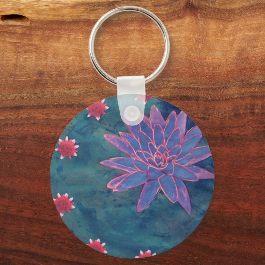 花 キーホルダー (正面)
