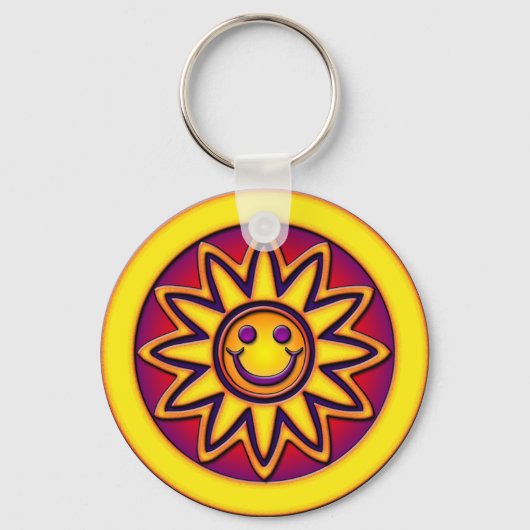 花 キーホルダー (正面)