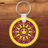 花 キーホルダー (正面)