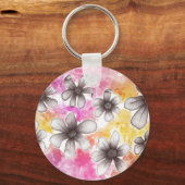 花 キーホルダー (正面)