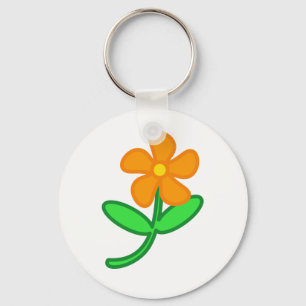 花 キーホルダー
