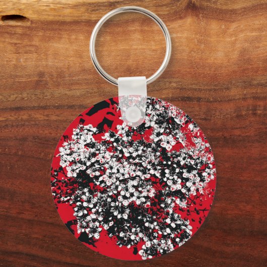 花 キーホルダー (正面)