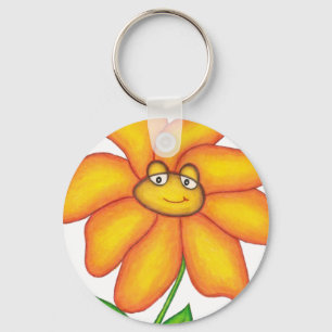 花 キーホルダー