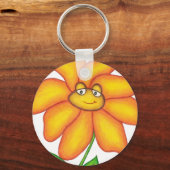 花 キーホルダー (正面)