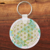 花 キーホルダー (正面)