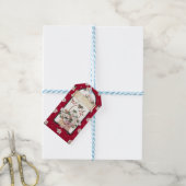 花 ギフトタグ (より糸付き)