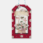 花 ギフトタグ (裏面)