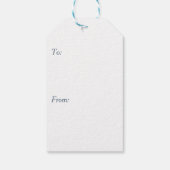 花 ギフトタグ (裏面)