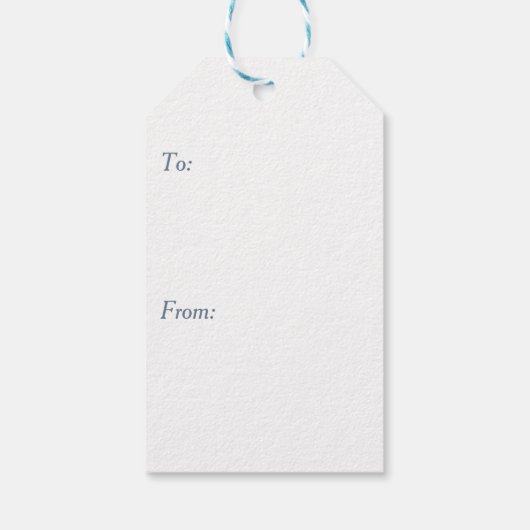 花 ギフトタグ (裏面)