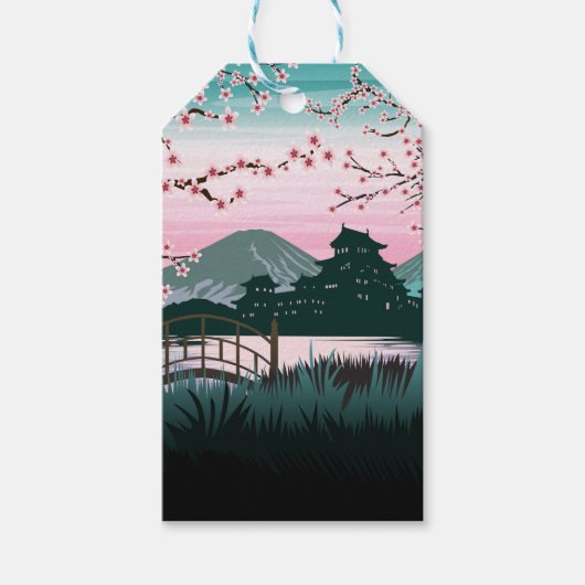花 ギフトタグ (正面)