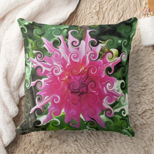 花 クッション (ブランケット)