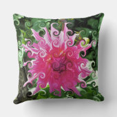 花 クッション (裏面)