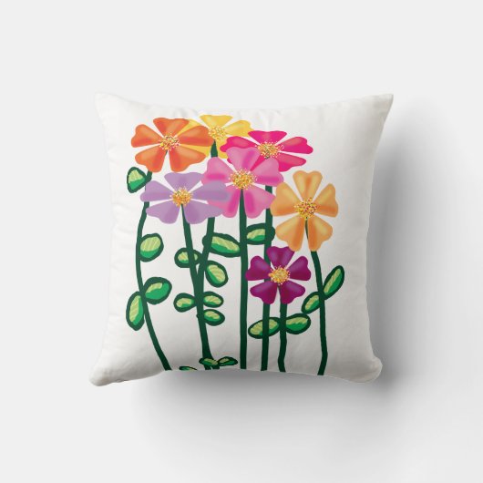 花 クッション (裏面)