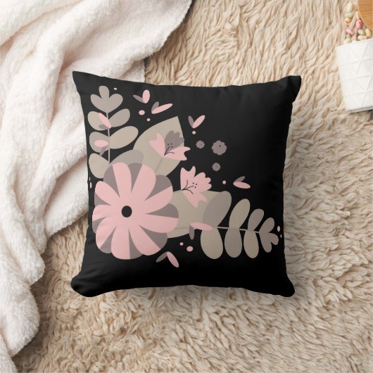 花 クッション (ブランケット)