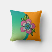 花 クッション (正面)