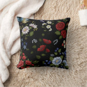 花 クッション (ブランケット)