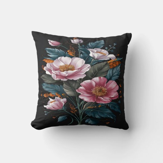 花 クッション (正面)