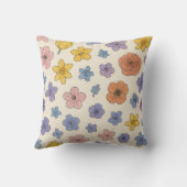 花 クッション (裏面)