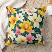 花 クッション (ブランケット)