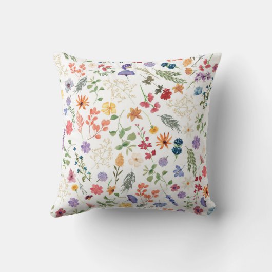 花 クッション (裏面)