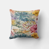 花 クッション (裏面)